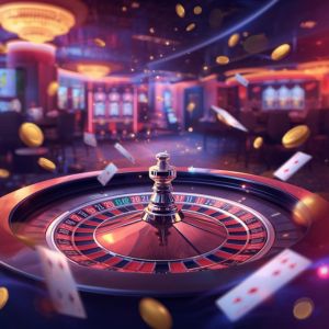 Sảnh casino trực tiếp 789PP với bàn Baccarat dealer thật